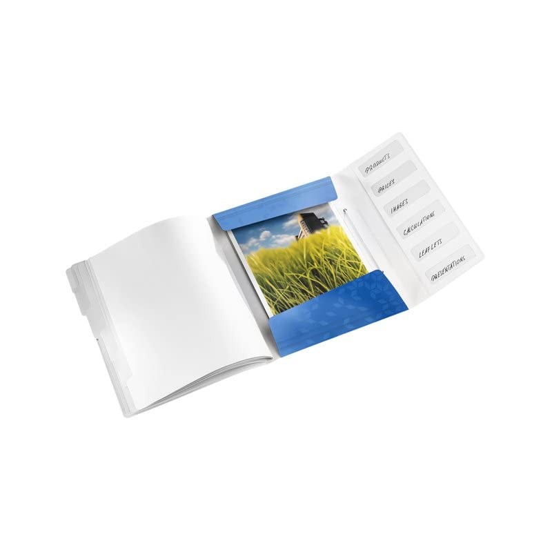 Leitz A4 Divider Book, Holds Up to 200 Sheets, Integrated