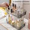 Bathroom Organizer Countertop, Vanity Trays for Bathroom, Skincare Makeup Organizer