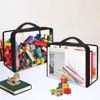 Hlimior 10 Pack Extra Large PVC Toy Storage Bags with