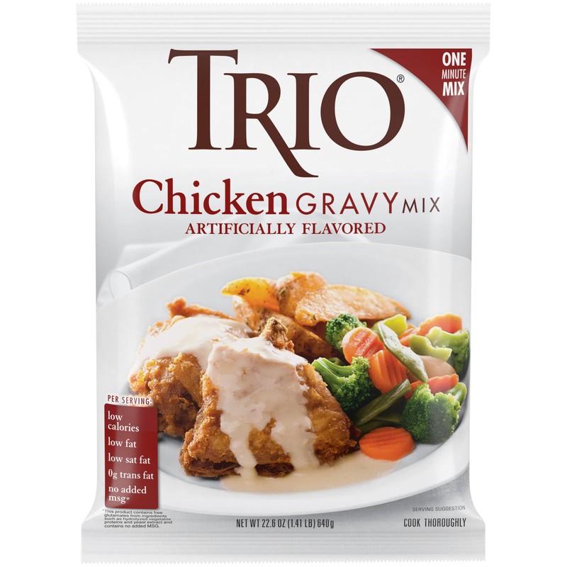 Trio Chicken Gravy Mix, Chicken Gravy, Dehydrated Food, Just Add