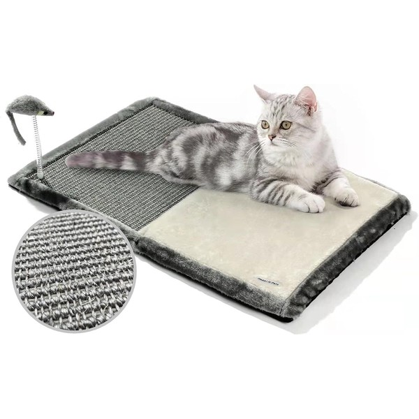Happi N Pets Cat Scratcher Mat, 3 in 1 Foldable