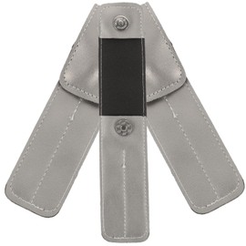 Housoutil 3pcs Eyelash Tweezers Pouch Case Portable Storage Bag for Lash Tweezers Pu Magnetic Snap for Easy Access for Home Travel-friendly Design