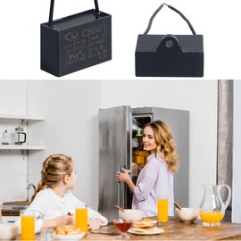 297286803 Refrigerator Capacitor for Frigidaire Electrolux Crosley Gibson Refrigerators and Freezers for Worry-Free Cooling and Peace of Mind