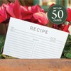 Jot & Mark Recipe Cards 4x6 Inches Blank Double Sided,