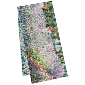VON LILIENFELD Long Scarf Claude Monet: "The Garden"