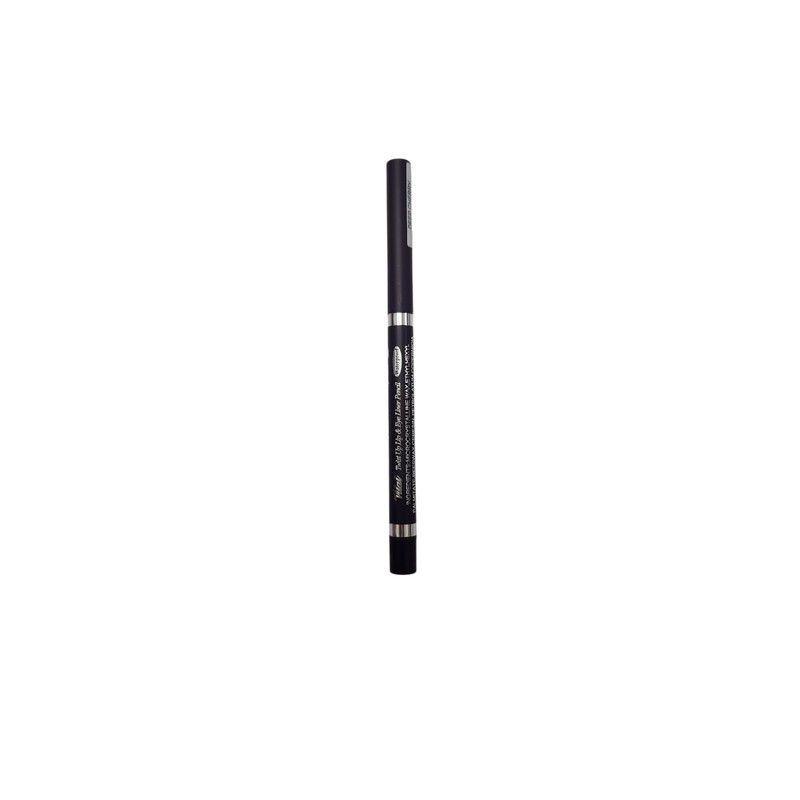 twist-up Lip and Eyeliner pencil with sharpener- Dual ended, waterproof,