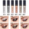 6 Pcs Liquid Glitter Eyeshadow Makeup Set Shimmer Metallic Eyeliner