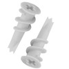Taquete de Platico, PanelTack, MXPLK-002, 100 Pzs. Medida 5/8"", 22.2mm,