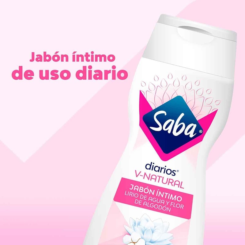 SABA Jabon Íntimo V-Natural 200 ml