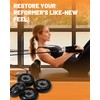 4Pcs Upgraded Roller Wheels for Aero Pilates Reformer, Smooth &