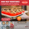 Walfos Muffin Pan Set - 12 Cups Regular Silicone Cupcake