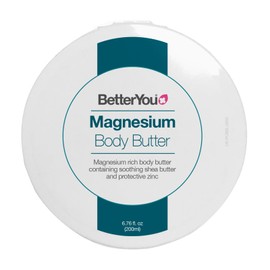 BetterYou BetterYou Magnesium Body Butter - Dry Skin Moisturizer - Leaves Skin Smooth And Soft - With Shea Butter, Magnesium Chloride And Zinc - 6.76 oz