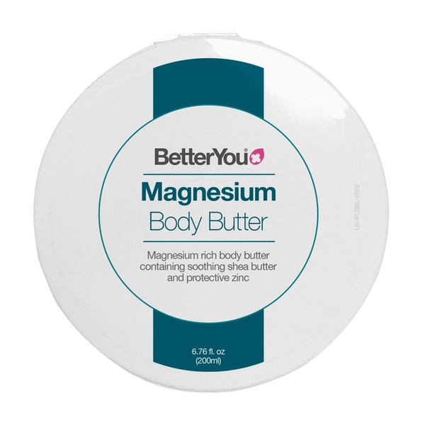 BetterYou BetterYou Magnesium Body Butter - Dry Skin Moisturizer -