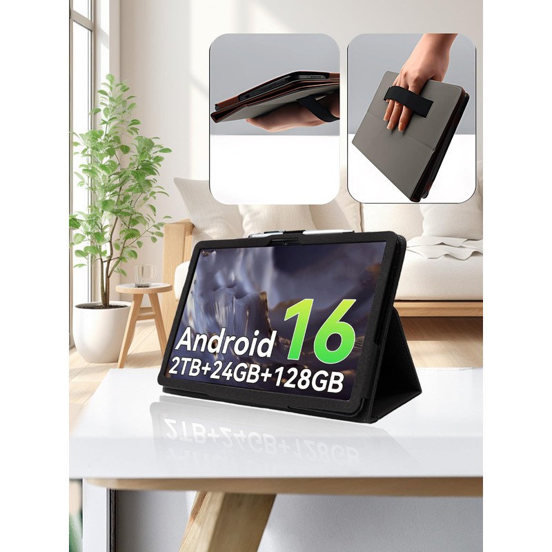 for TABWEE T50 11 Inch Tablet Case,BOVUGAC Folding Stand Protective