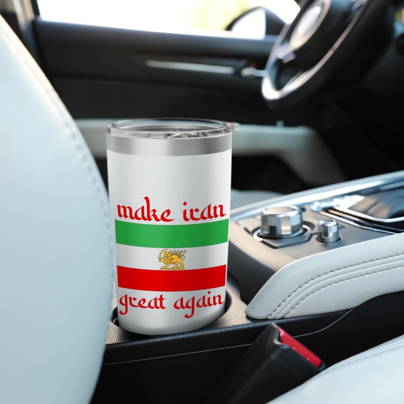 Make Iran Great Again Support Freedom Free Iran Democracy Stainless