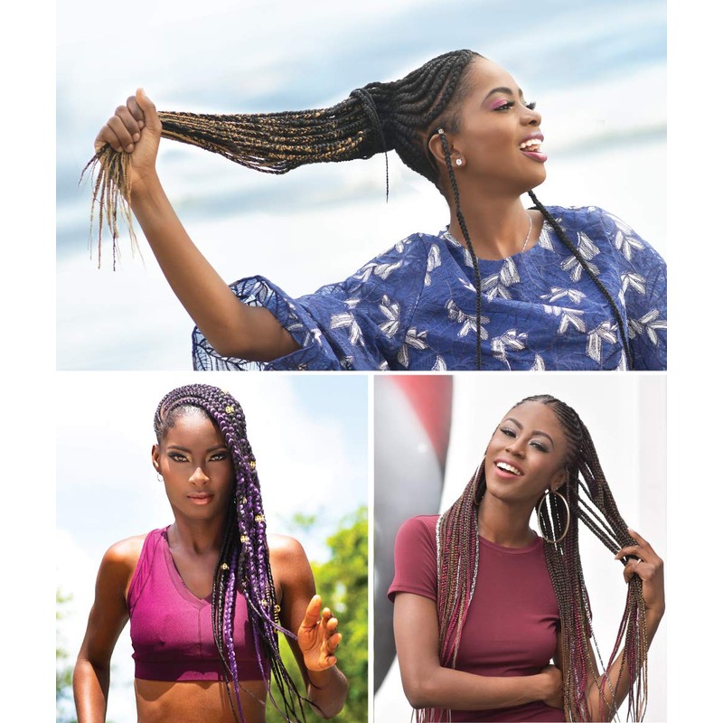 REALISTIC - Multi Pack Deals! Pre-stretched X-Pression 3X Ghana Braids