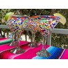 Mexican Hand Blown Glass – Set of 4 Hand Blown