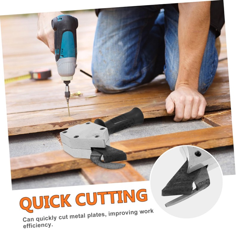 DOITOOL Electric Drill Shears Attachment for Precise Cutting Lightweight Nibbler