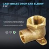 Everflow Supplies CFDL0012-NL 1/2" Nominal Diameter Cast Brass 90 Degree