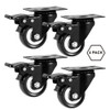 ASHGOOB 2" Caster Wheels Set of 4, Heavy Duty Casters