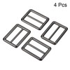 sourcing map Set of 4 Adjustable Buckle Fastener 32 mm