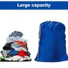 Heavy Duty Laundry Bag with Drawstring, 2 Pack Clothes Drawstring