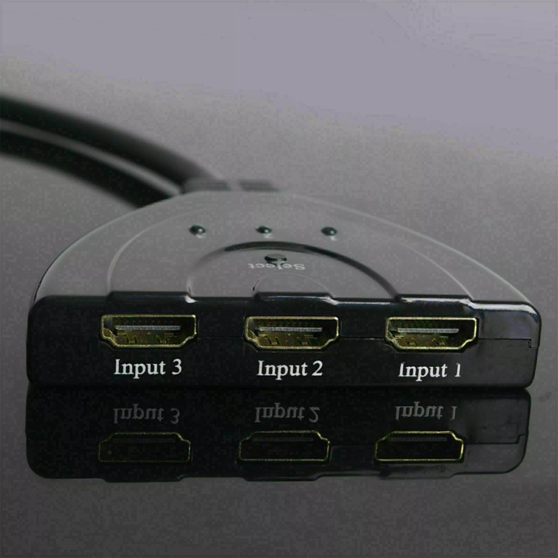 Ultra 2K 4K 3in 1out HDMI Switch Hub Splitter TV