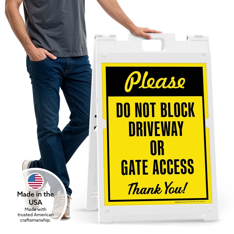 Please Do Not Block Driveway Or Gate Access Thank You