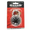 Guard Security 55154 Combination Padlock with Control Key Override, 48mm