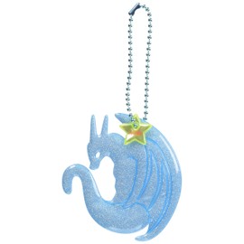 esu・ando・esu Reflector Keychain kirakiratexinkuruki-horuda- B Type Blue Dragon 03478
