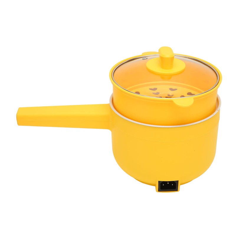 1.8L Multifunctional Electric Pot Annular Heating Tube Long Handle Double