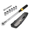 UYECOVE 1/2-Inch Drive Click Torque Wrench Set, 10-160 FT-LB/13.6-217Nm Torque