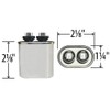 Genteq 97F5706-6 uf MFD 370 Volt VAC Genteq Replacement Oval