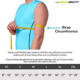 BraceAbility Sarmiento Brace - Humeral Shaft Fracture Splint Cast for Broken Upper Arm, Shoulder, Bicep and Humerus Bone with Stockinette, Sling and Cuff Support (Small)