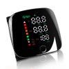 Rechargeable Wrist Blood Pressure Monitor LED Heart Rate Monitor Voice