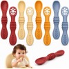 Juego de Cucharas para Bebé 8pcs, Ideales para Entrenar Alimentación