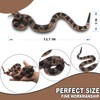 Rubber Snakes Fake Snake Rattlesnake - Realistic Keep Birds Away