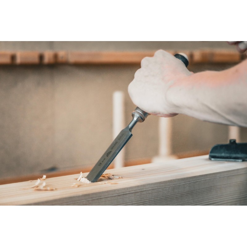 Stubai 353013 "Swedish Type" Special Wood Chisel with Wooden Handle,
