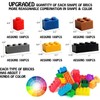 3 otters 1000PCS Building Blocks Set - Classic Basic Building