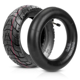 ANSENI 10 inch (10X3.0) (80/65-6) (255X80) Tires for Kugoo M4 Dualtron VICTOR LUXURY EAGLE Speedway 4 Zero 10X Electric Scooters Minimotors (1 offroad+ 2 air chambers (90º))