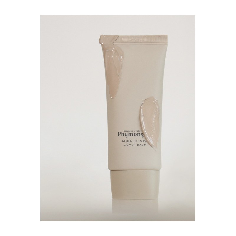 Pimonche Aqua Blemish Cover Balm 50ml (NEW Neutral Soft Beige