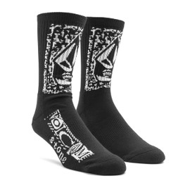 Volcom Men's Dental One Pair Socks, black