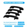 JDMON Black Exterior Door Handles Replacement for Lexus GX460 Toyota