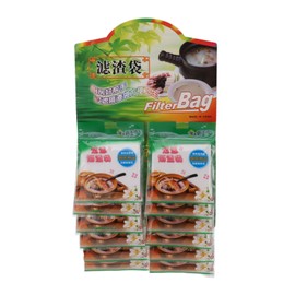 12Pcs Reusable Empty Tea Bags Drawstring Spice Cheesecloth Soup Bags for Cooking Straining 29x42cm