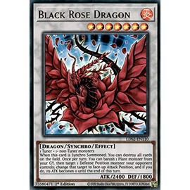 Black Rose Dragon - LDS2-EN110 - Ultra Rare - 1st Edition