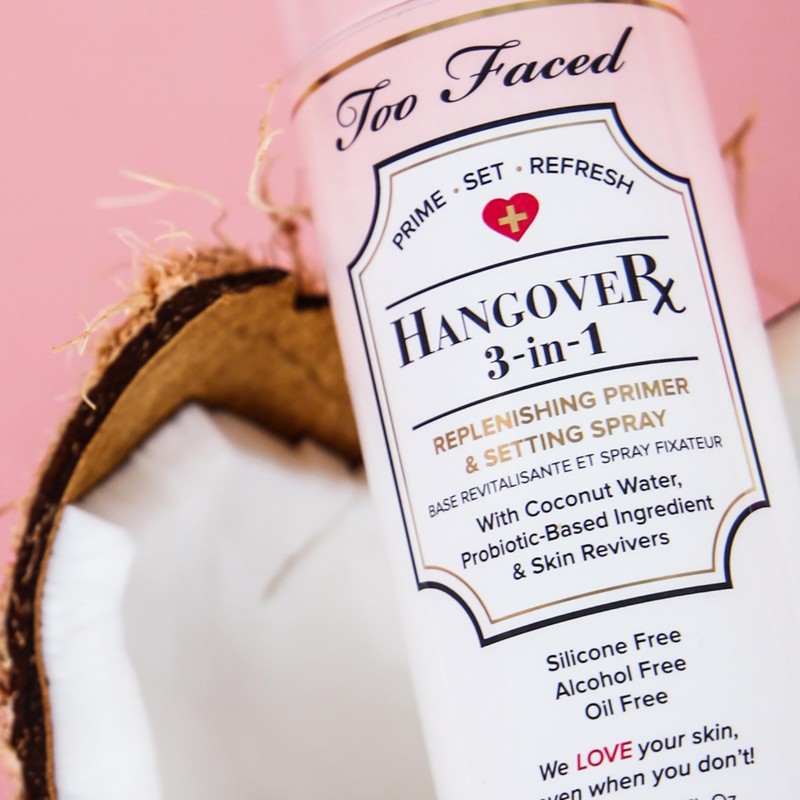 Too Faced Hangover 3-in-1 Primer & Setting Spray | Soothing
