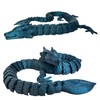 12" Flexi Dragon Fidget Toy - 3D Printed Articulated Dragon