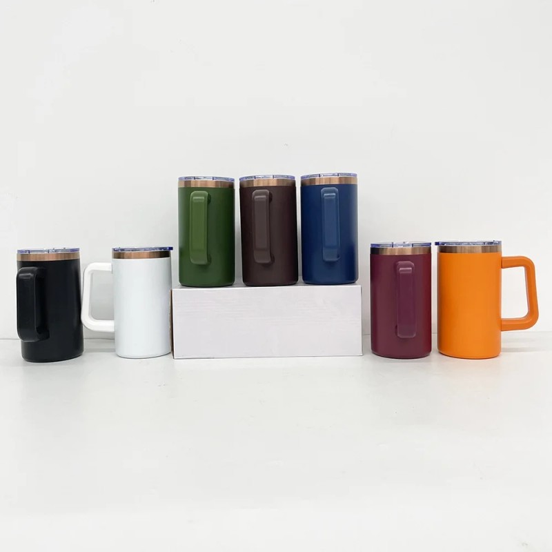 20pcs 20oz Double Wall Stainless Steel Copper Plated Underneath Tumbler
