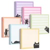 Wonninek Post-it Super Sticky Notes Cat Pattern Cute Cube Notes