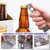 STAHONE 2-Piece Stainless Steel Pry Bar Scraper Set - 9-1/2"